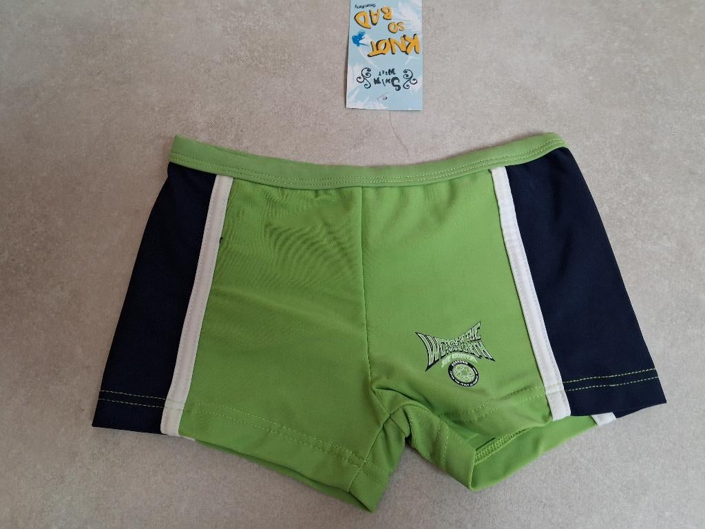 Nieuw! groene zwembroek maat 98 Knot So Bad, Kinderen en Baby's, Kinderkleding | Maat 98, Knot so bad, Ophalen of Verzenden, Jongen