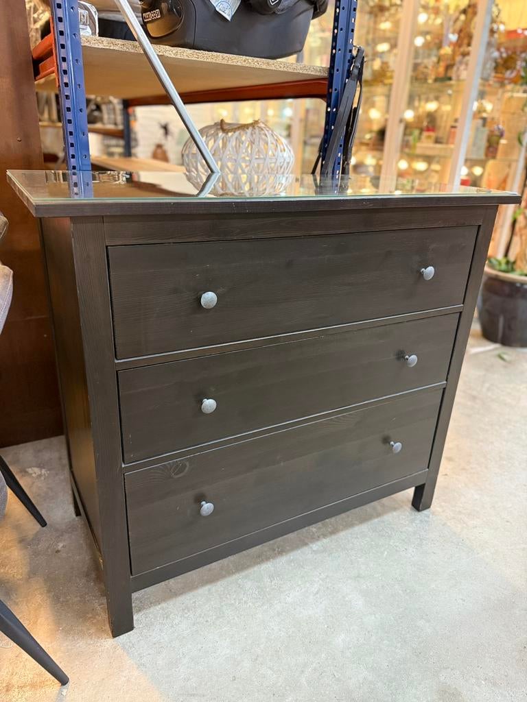 IKEA HEMNES ladekast, Ophalen, 100 tot 150 cm, 5 laden of meer, Zo goed als nieuw