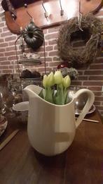 Groot formaat!! MOSA vintage schenkkan zacht pastel geel kan, Ophalen of Verzenden