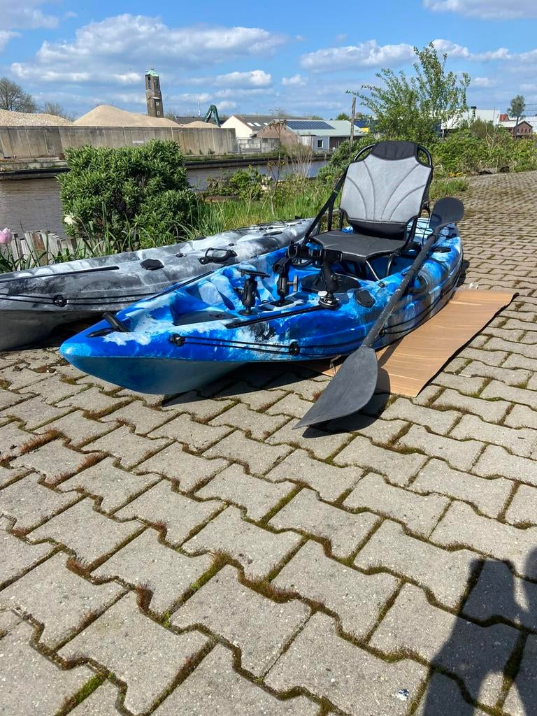 Sit on top kajak, kano, viskajak, kayak (nieuw, compleet), Ophalen, Eén persoon, Met peddels, Kajak