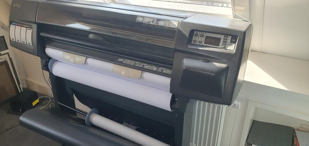 HP DesignJet 1050C plotter, Ophalen