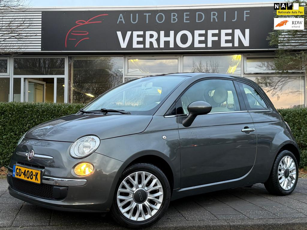 Fiat 500 0.9 TwinAir Turbo 500S - PANORAMISCH DAK - CLIMATE, Auto's, Voorwielaandrijving, Gebruikt, Leder en Stof, 905 kg