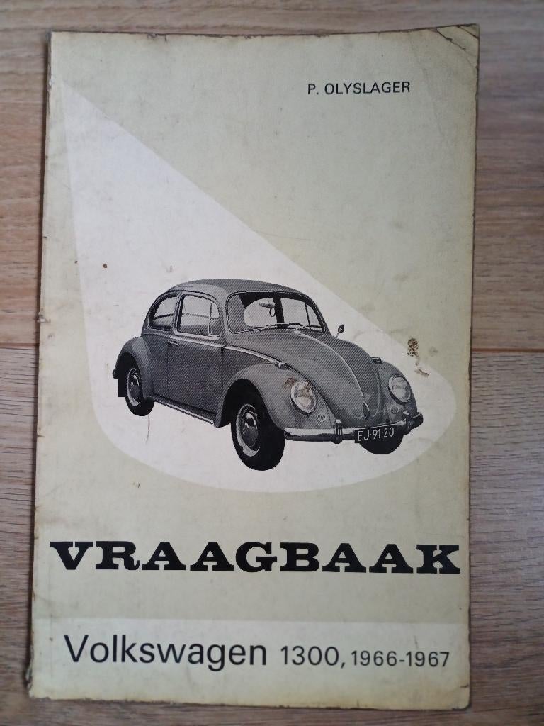 VW 1300 (Kever) 1966-1967 Vraagbaak, Ophalen of Verzenden, Gelezen, Volkswagen