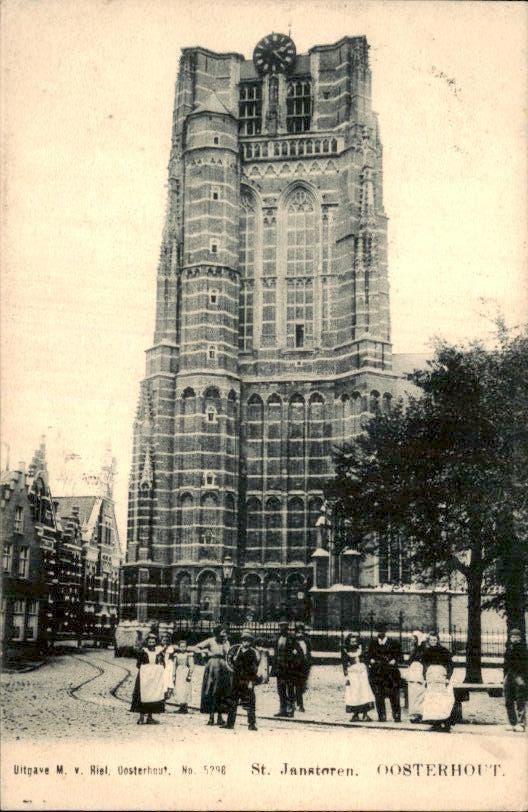 Oosterhout - St Janstoren, Ophalen of Verzenden, Voor 1920, Gelopen, Noord-Brabant