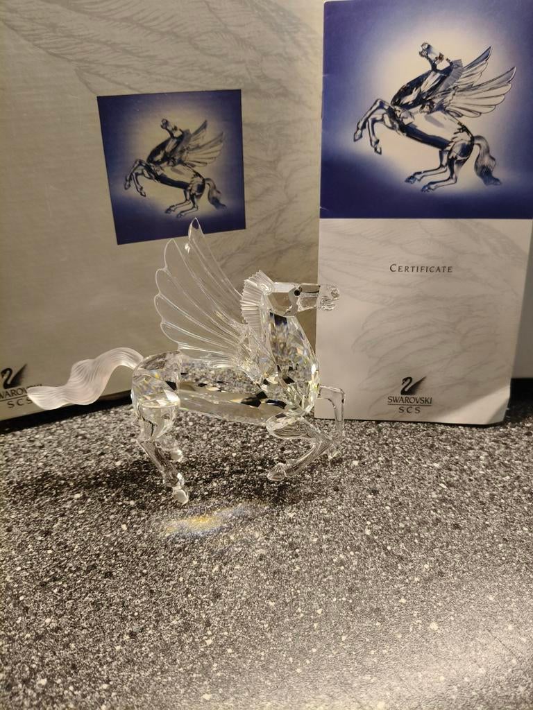 Swarovski Jaarstuk: Pegasus, Verzamelen, Swarovski, Ophalen of Verzenden, Zo goed als nieuw
