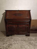Antiek Secretaire Bureau - Klassiek Houten Schrijfbureau, Ophalen, Gebruikt
