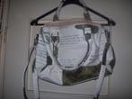 Schoudertas met  tekst, Ophalen of Verzenden, Nieuw, Wit, Overige merken
