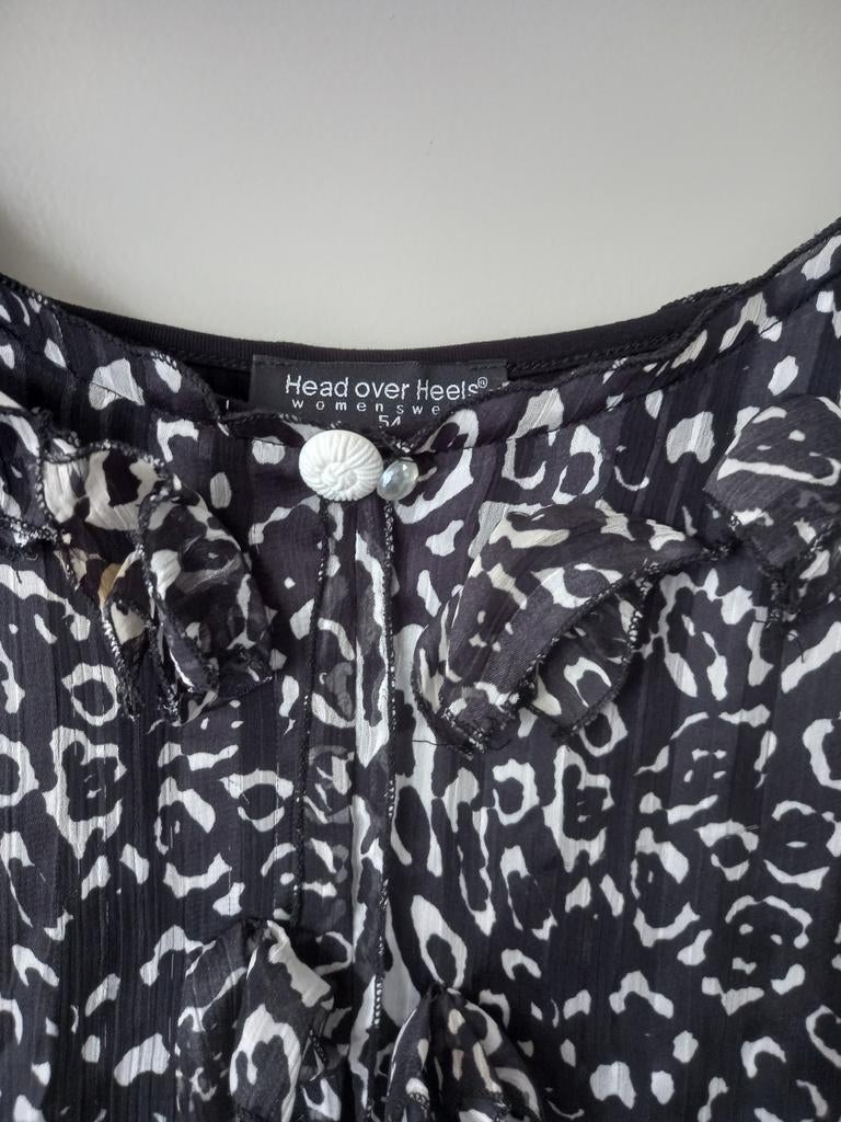 Mooie top HEAD OVER HEELS mt 54, Kleding | Dames, Verzenden, Zo goed als nieuw, Blauw, Shirt of Top