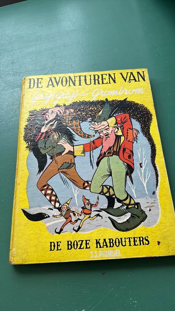 Jj frinsel De boze kabouters boek uit 1955, Boeken, Ophalen of Verzenden, Gelezen
