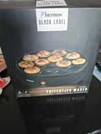 Bestron Poffertjes Maker - Zwart - Weinig gebruikt, Ophalen of Verzenden, Zo goed als nieuw