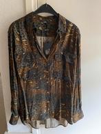 Mason's blouse bruin gemeleerd maat IT42 38 40 nieuw, Kleding | Dames, Verzenden, Nieuw, Maat 36 (S), Bruin
