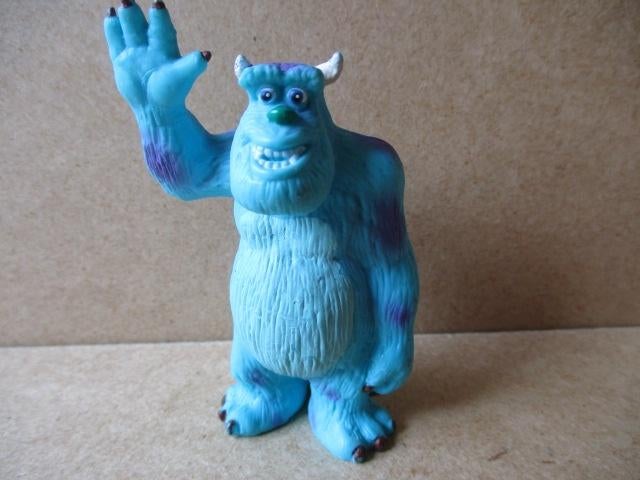 adv10130 monsters en co poppetje 1, Verzamelen, Ophalen, Gebruikt, Beeldje of Figuurtje