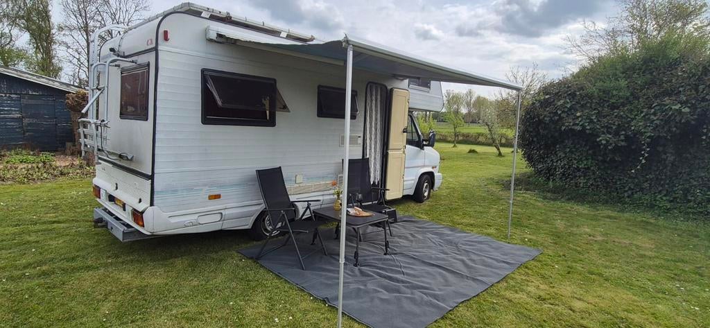 Fiat Ducato camper met APK tot 25/7/27, Luifel, Ringverwarming, Fiat, Particulier