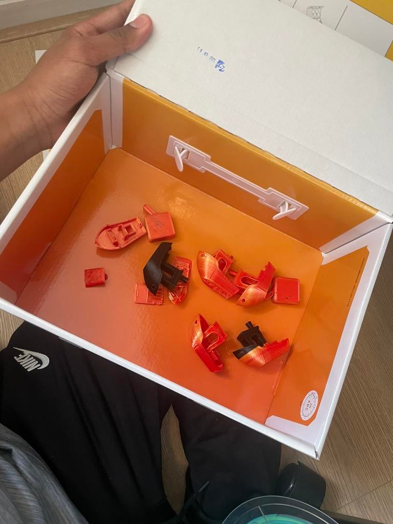 Partij 3D-print Scrap / Misprints / Benchies (PLA), Ophalen of Verzenden, Zo goed als nieuw