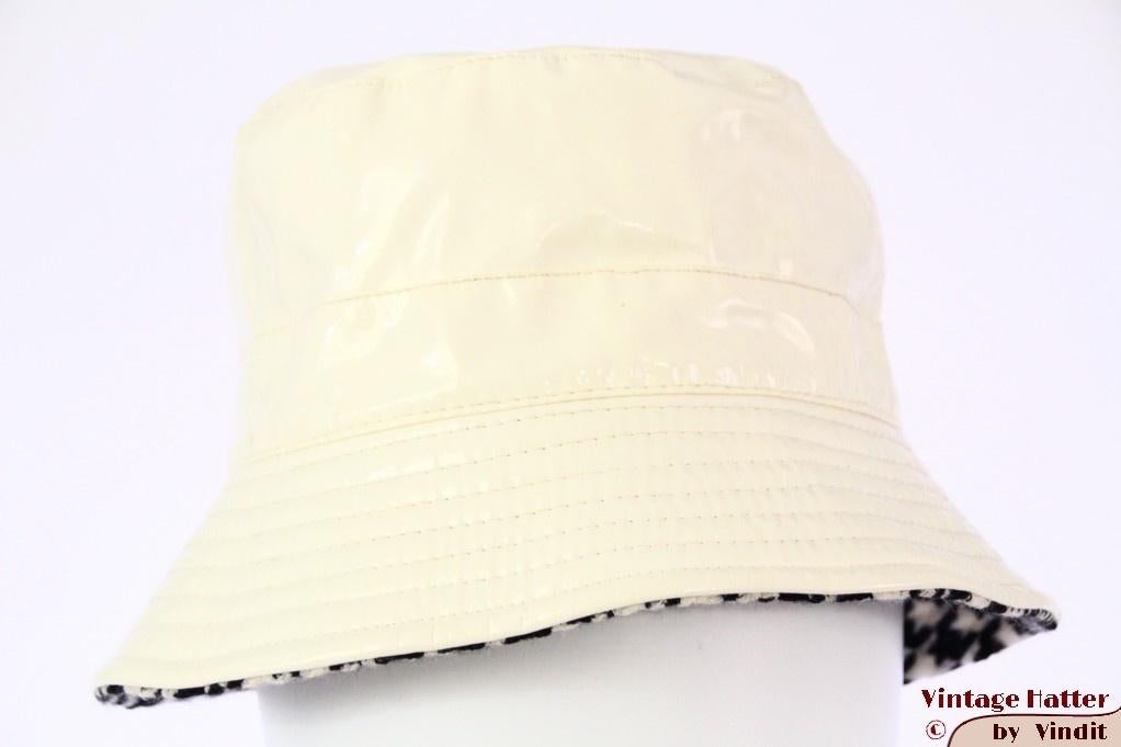 Vintage Dameshoed Buckethat Maison de Bonneterie ivoor 56/57, Kleding | Dames, Hoeden en Petten, Zo goed als nieuw, Hoed, 56 of 57 cm (M, 7 of 7⅛ inch)