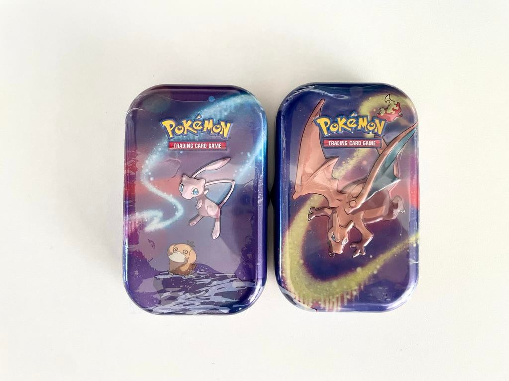 Pokémon Kanto Power Mini Tin - Mew en Charizard,, Ophalen of Verzenden, Nieuw, Overige typen