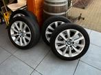 BMW 18 inch style 328 met zomerbanden, Auto-onderdelen, Banden en Velgen, Ophalen, 18 inch, Velg(en), Zomerbanden