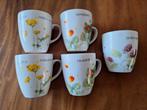 Marjolein Bastin Wild Flowers 5x mok, Ophalen of Verzenden, Porselein, Kop(pen) en/of Schotel(s)