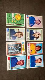 8 x panini wk 74 voetbalplaatjes, Ophalen of Verzenden, Zo goed als nieuw, Buitenlandse clubs, Poster, Plaatje of Sticker
