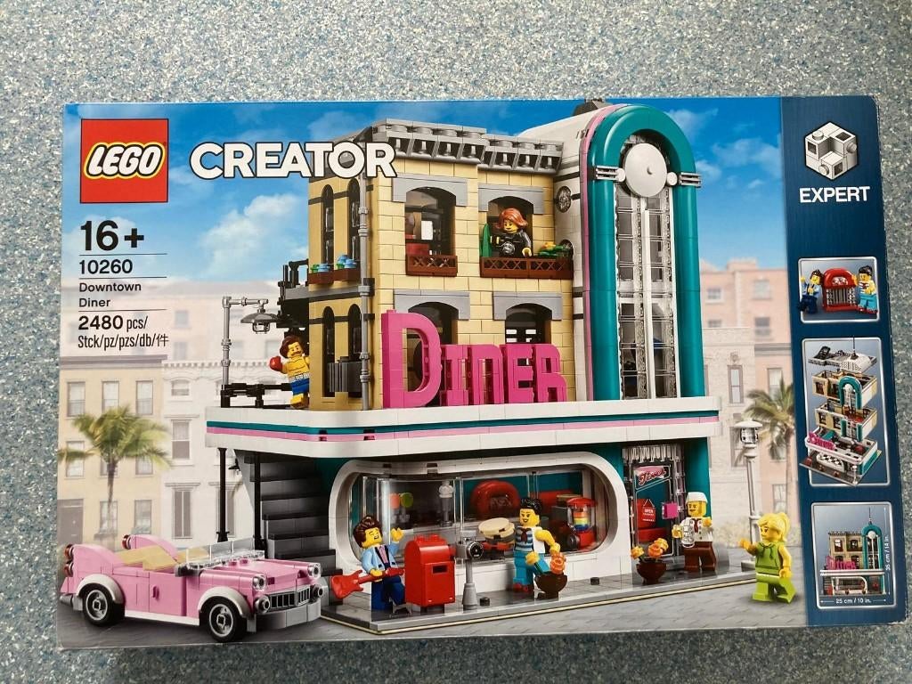 Lego Creator Downtown Diner 10260, Kinderen en Baby's, Speelgoed | Duplo en Lego, Lego, Nieuw, Ophalen of Verzenden, Ongeopend/sealed