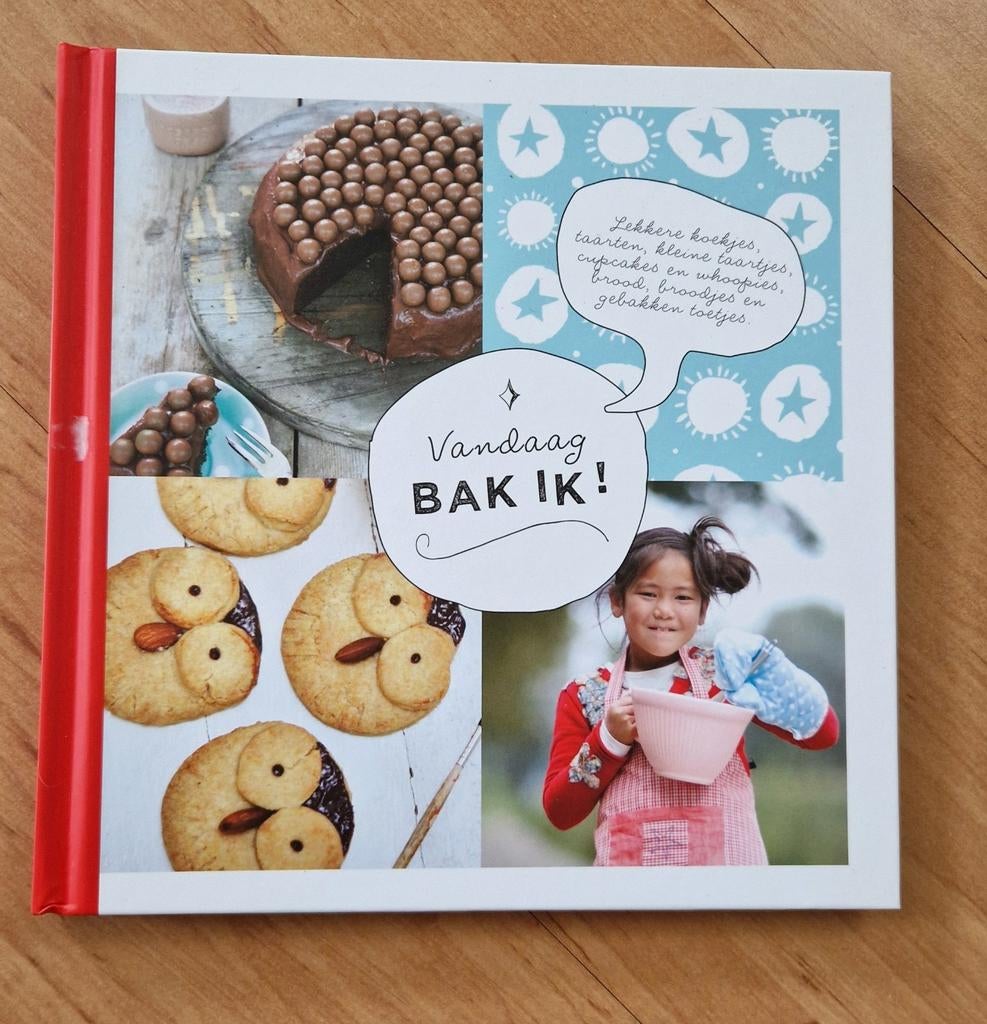 Vandaag Bak Ik! - Kinderbakboek met leuke recepten, Boeken, Ophalen of Verzenden, Nieuw, Floor van Dinteren, Taart, Gebak en Desserts