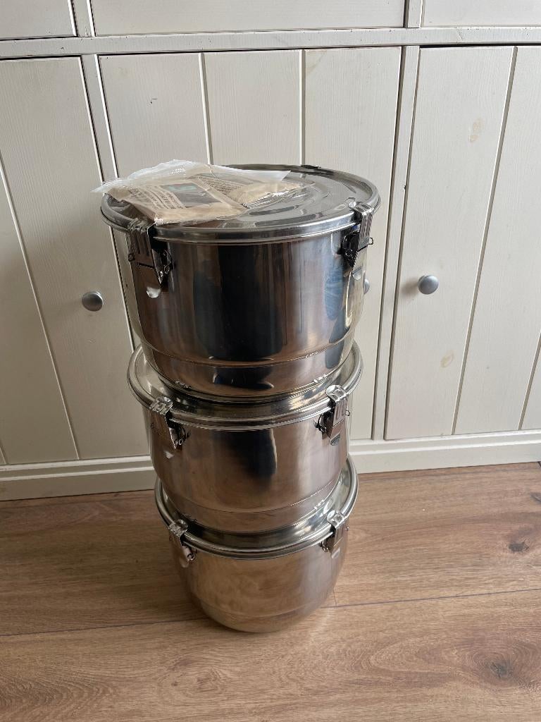 Opbergcontainer 3 x CVault 8 liter, Tuin en Terras, Kweekspullen, Ophalen, Gebruikt, Overige typen