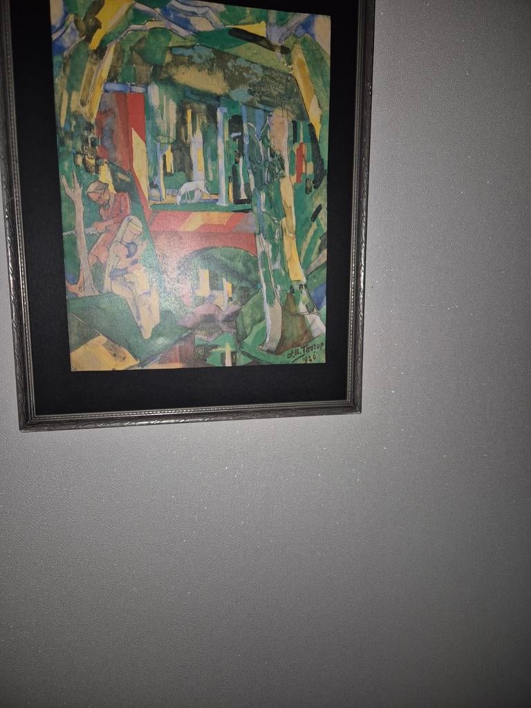 De Vlucht naar Egypte J.H. Toorop uit 1926, Ophalen of Verzenden