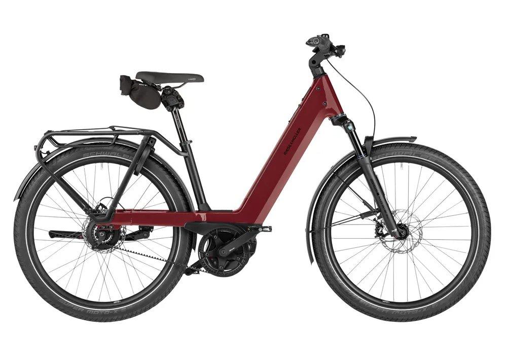 Riese & Müller Nevo5 vario Dames Ruby Red 55cm 2026, Riese & Müller, -, - 0
-, NL, Nieuw