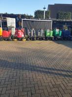 2x Elektrische veegmachine hooglosser, Ophalen