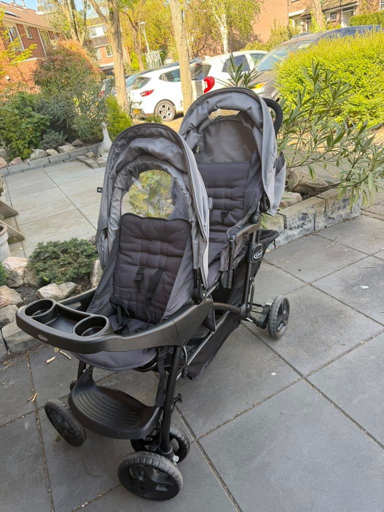 Duobuggy Graco, Kinderen en Baby's, Buggy's, Ophalen of Verzenden, Zo goed als nieuw