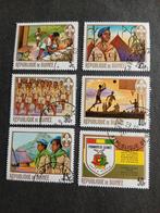 Guinee,  scouting,  gestempeld, Ophalen of Verzenden, Gestempeld, Overige thema's