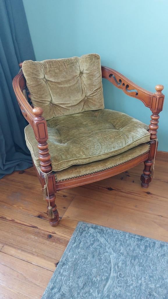 Vintage Giorgetti stoel fauteuil, Ophalen