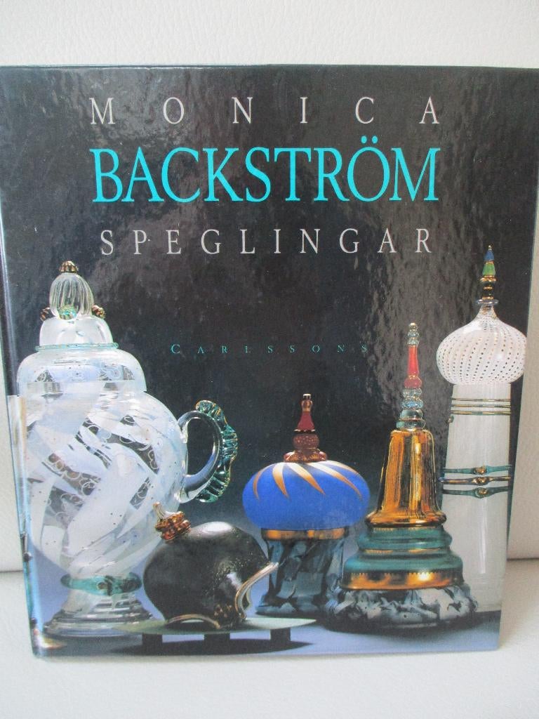 Zweden - glaskunst - Monica Backström - design - zweeds, Boeken, Ophalen of Verzenden, Zo goed als nieuw, Carlssons, Grafische vormgeving