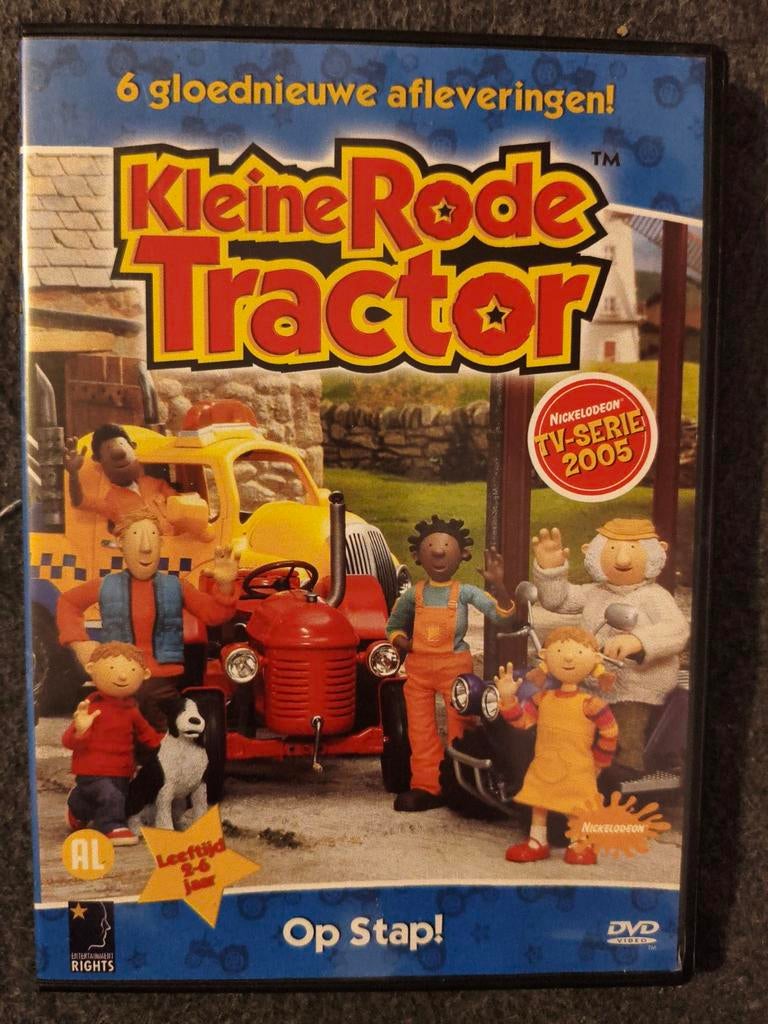 Kleine Rode Tractor - Op Stap! DVD, Ophalen of Verzenden