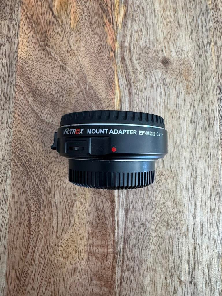 Viltrox Adapter EF-2 M43 naar Canon EF, Ophalen of Verzenden, Zo goed als nieuw