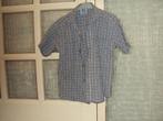 Breed blauw katoenen overhemd BAKITO BIJENKORF mt 116 zgan, Overhemd of Blouse, Ophalen of Verzenden, Zo goed als nieuw, Bijenkorf