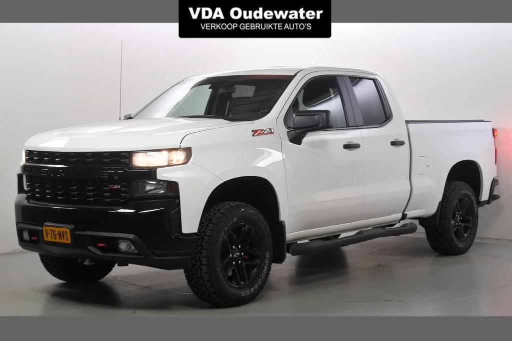 Chevrolet Silverado 5.3 V8 Trailboss Z71, Auto's, Chevrolet, Automaat, Stof, Gebruikt, Parkeercamera