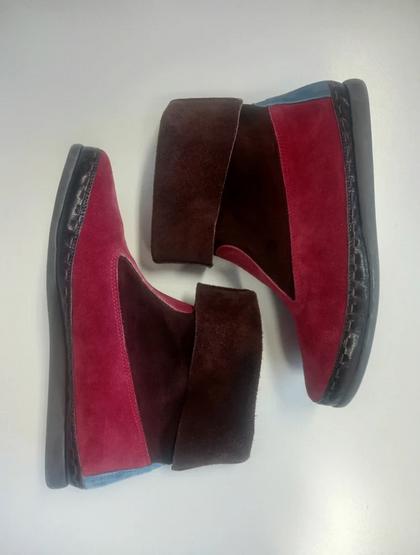 Suede enkellaarsjes van Jan Jansen maat 42, Bruin, Lage of Enkellaarzen, Jan Jansen, Ophalen of Verzenden