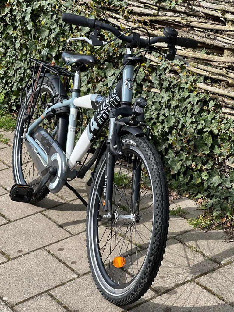Alpina Yabber 24 inch jongensfiets, Fietsen en Brommers, Ophalen, Gebruikt, 24 inch, Handrem
