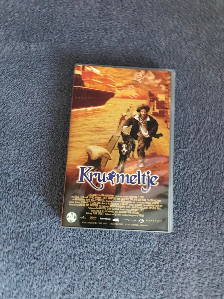 Kruimeltje VHS Videoband, Alle leeftijden, Ophalen of Verzenden, Gebruikt, Nederlandstalig