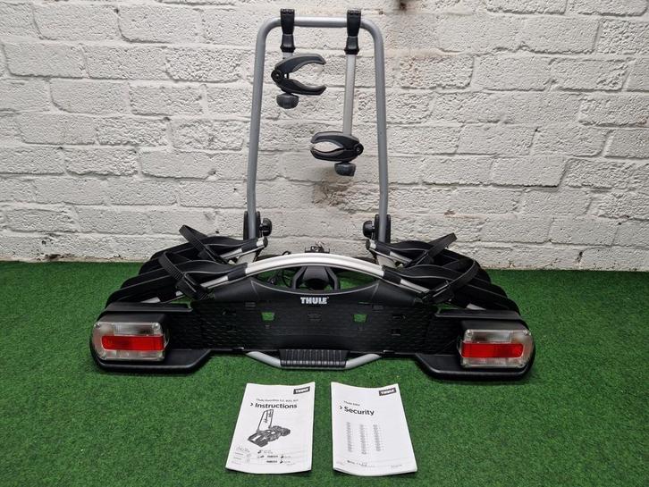 ZGAN Thule EuroWay 921 fietsendrager GRATIS VERZENDING, Auto diversen, Fietsendragers, Zo goed als nieuw, Trekhaakdrager, 2 fietsen