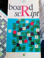 Board Script Bordspel - Vintage, Jumbo, Gebruikt, Ophalen of Verzenden, Een of twee spelers