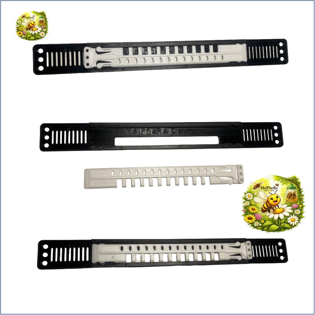 Vlieggatschuif vlieggatreductor voor bijenkast Dadant-Blatt, Bijen