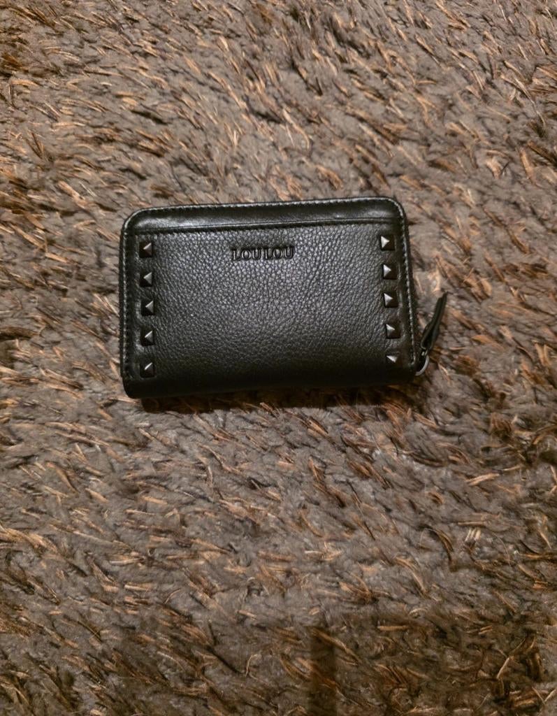 Loulou leren portemonnee zwart, Ophalen of Verzenden, Nieuw, Zwart, Overige merken