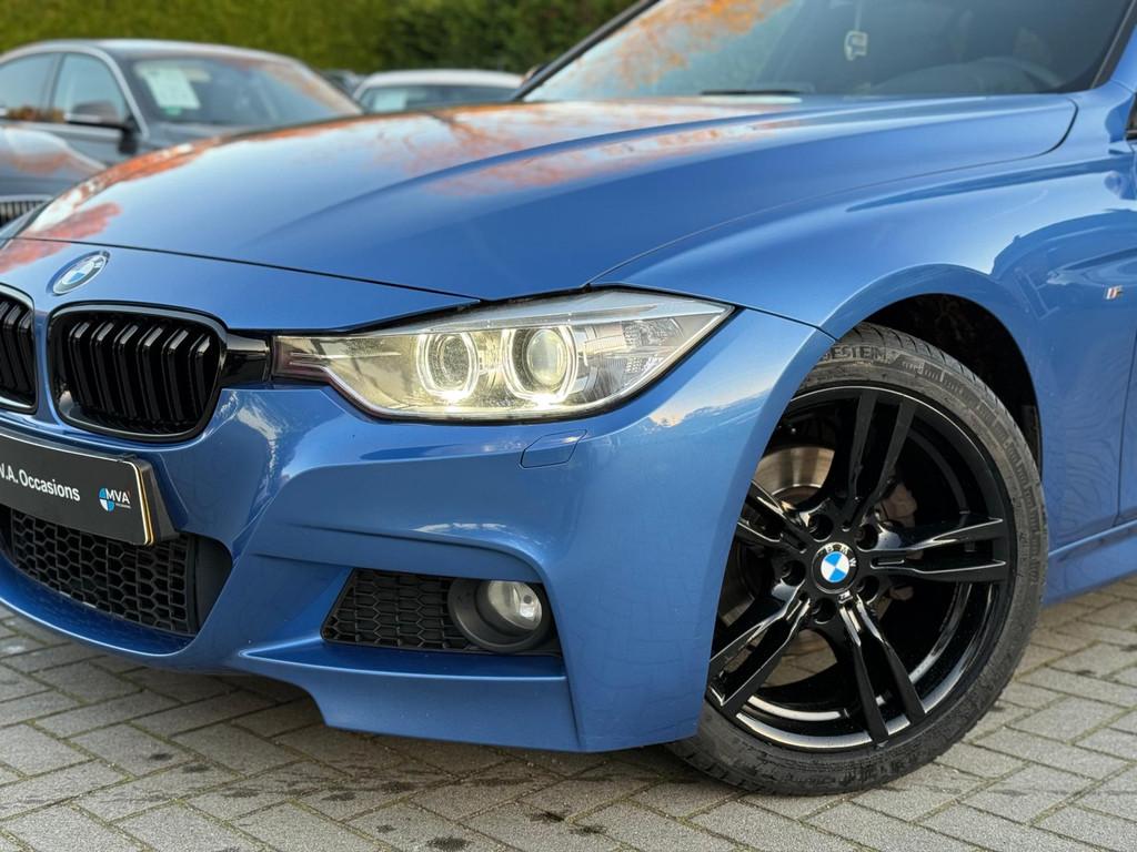 BMW 3-serie Touring 316i M Sport|Nieuwe Ketting + Klepseals|, Auto's, Gebruikt, 4 cilinders, Blauw, Alcantara