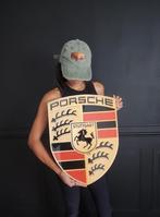 PORSCHE metalen embleem wapen logo bord decoratie logo 911, Ophalen of Verzenden, Nieuw, Reclamebord