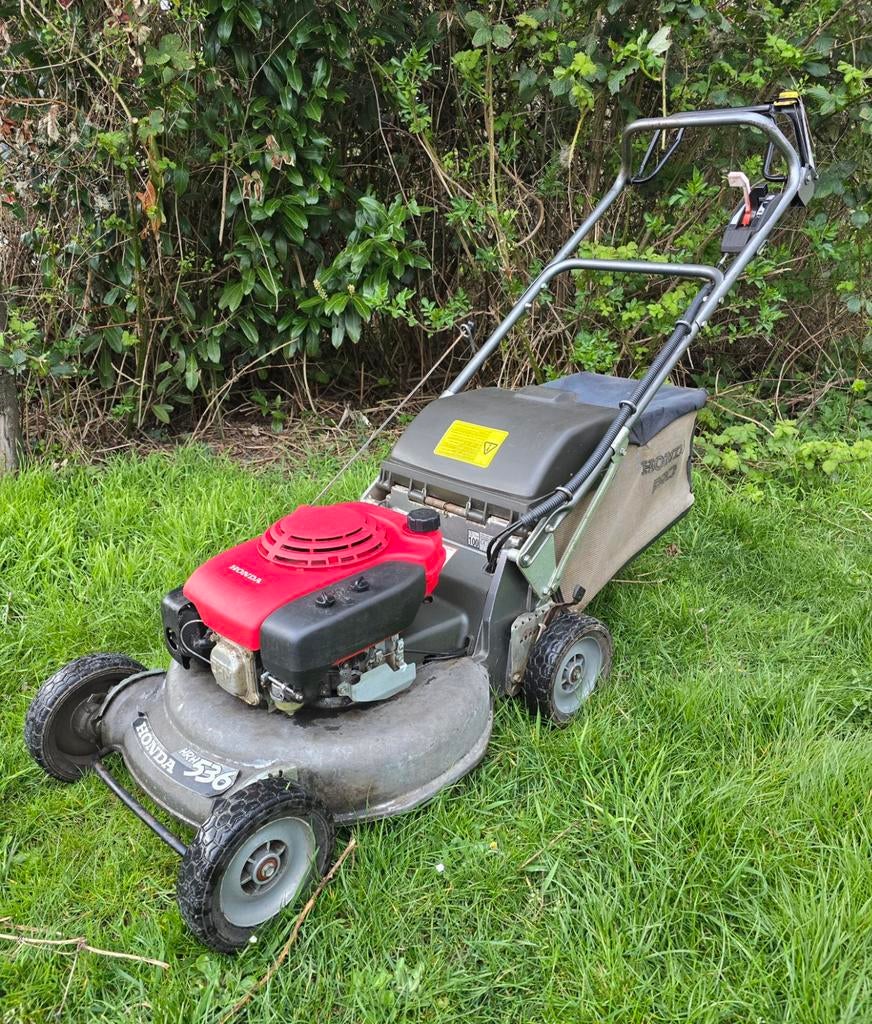 Honda HRH 536 pro, Ophalen, Gebruikt, 50 cm of meer, Opvangzak