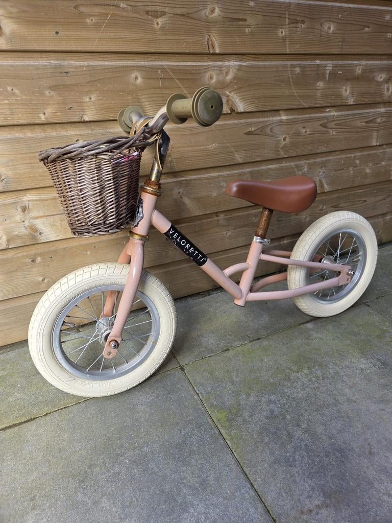 Veloretti loopfiets, Fietsen en Brommers, Fietsen | Kinderfietsjes, Ophalen of Verzenden, Zo goed als nieuw, Minder dan 16 inch