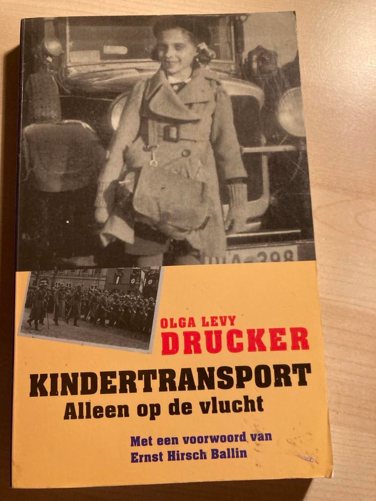 Kinder Transport - Olga Levy Drucker, Ophalen of Verzenden, Tweede Wereldoorlog, Zo goed als nieuw, Overige onderwerpen