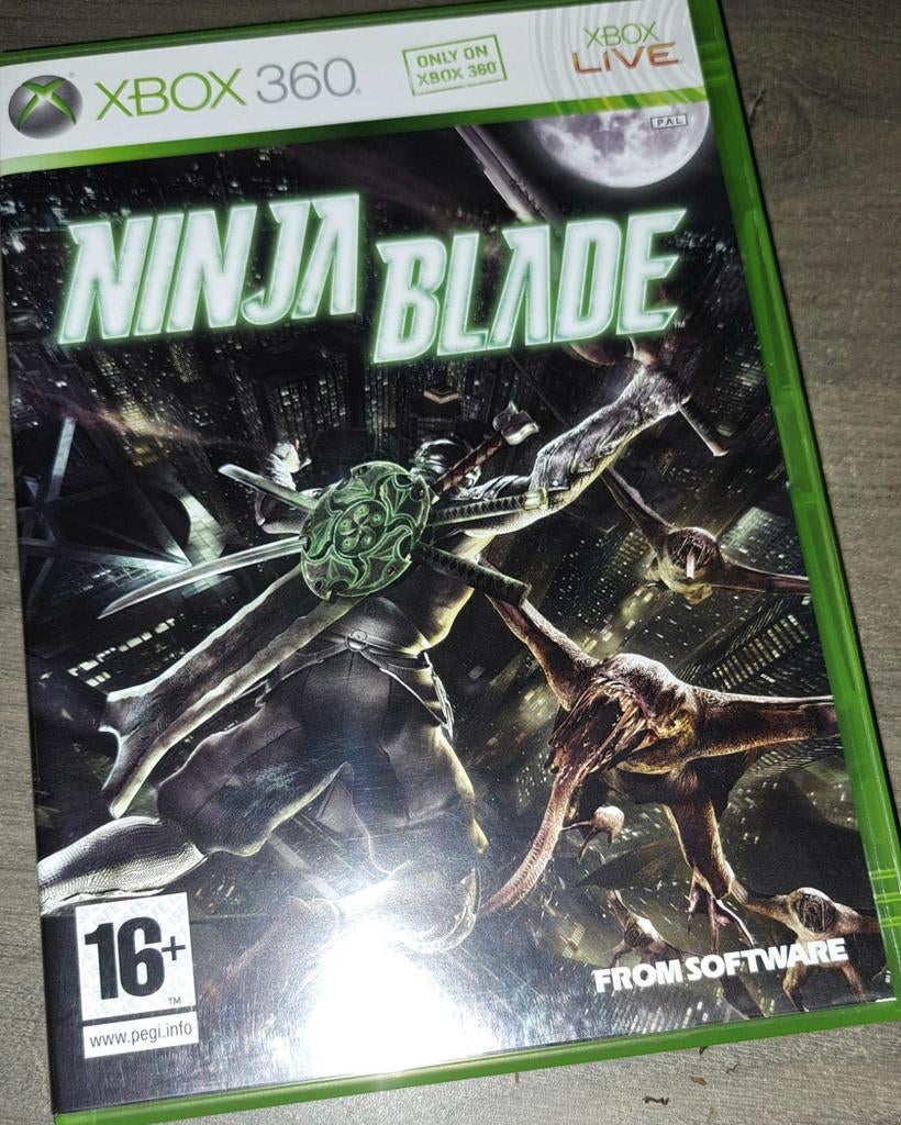 Ninja blade xbox 360 z.g.a.n., 1 speler, Ophalen of Verzenden, Zo goed als nieuw, Vechten